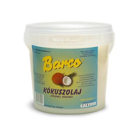 Kókuszzsír sütéshez - Barco
