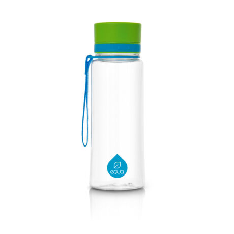 BPA-mentes műanyag kulacs Zöld-kék 