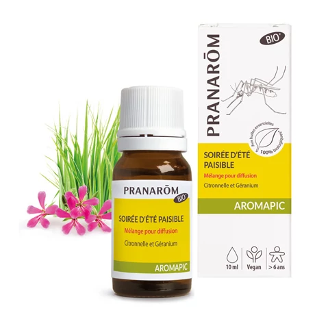 Aromapic Citronella szúnyog- és rovarriasztó illóolajkeverék diffúzorba BIO | PRANARÔM