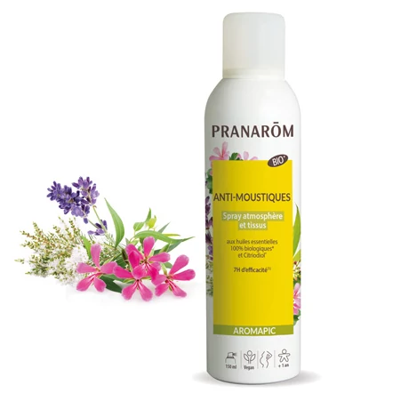 Bio Szúnyog És Rovarriasztó Spray Légtérbe & Ruhára Aromapic | PRANARÔM